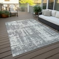 thumbnail image 6 of Addison Rugs Chantille Indoor/Outdoor Transitional Modern Gray Washable Rectangle Rug, 9' x 12', 6 of 6