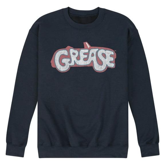 Grease - Original Movie Art - Men's Crew Neck Fleece Pullover