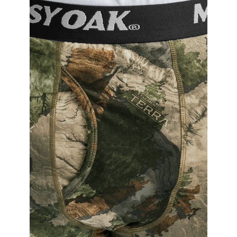 Mossy Oak Men's Heavyweight Fleece Thermal Pants XL Camo Cold