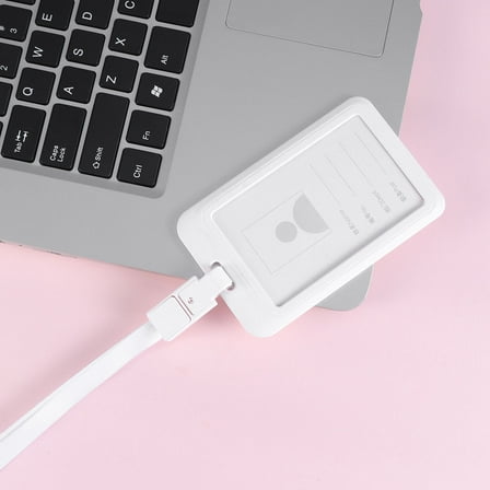 GOOHOCHY  Badge Holder Arm Card Lanyard Key Lanyards Office Staff White