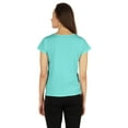 thumbnail image 5 of Inkmeso Solid Short Sleeve Basic T-Shirt For Womens Patch Pocket Casual Summer Basic Top, 5 of 7