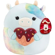 Squishmallows 10" Caedia The Blue Cow W Heart Plush - Officially Licensed 2024 Kellytoy - Collectible Soft & Squishy Cow Stuffed Animal Toy- Add to Your Squad - Gift for Kids