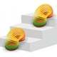 thumbnail image 4 of Resorte mágico arcoíris, 12 piezas de resortes de plástico de neón arcoíris coloridos, suministros para fiestas para niños y niñas, juguetes de regalo, Pascua, Halloween, 4 of 6