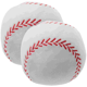 thumbnail image 2 of 2 Pcs Simulation Plush Baseball Pillow Baseballs Pillows Toy Kids Cushion Sports for Gift Body, 2 of 5