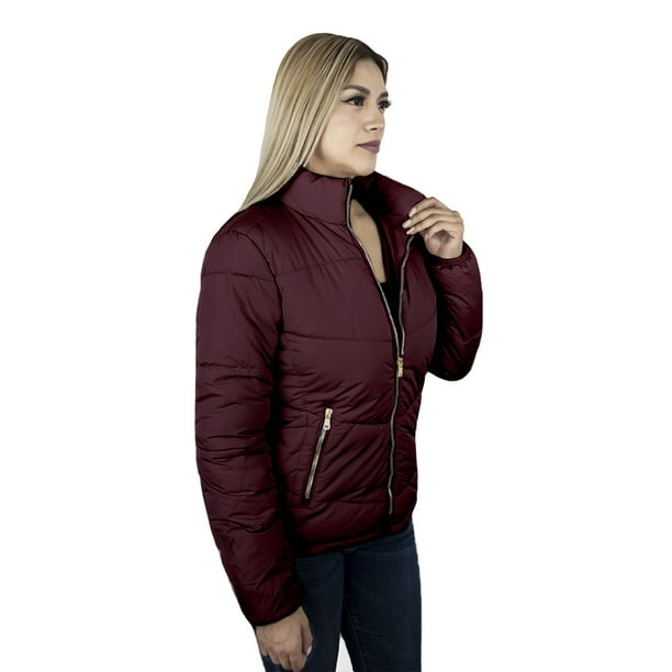 CHAMARRA PARA DAMA CON INTERIOR DE POLAR London Rock 134916
