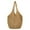 Brown, variant on Women Crochet Tote Bag Fashion Knitted Bag Summer Mesh Beach Bag (White) Shoulder Bags for Women