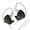 Black with Microphone, variant on Suodoka ZSN Pro X Audio Hybrid Driver Wired In Ear Headphones, Pure Acoustic HiFi DJ Earbuds without Mic, Lossless 3.5mm Professional IEM Heavy Bass Headset (10 Inches / 25.4 Cm)