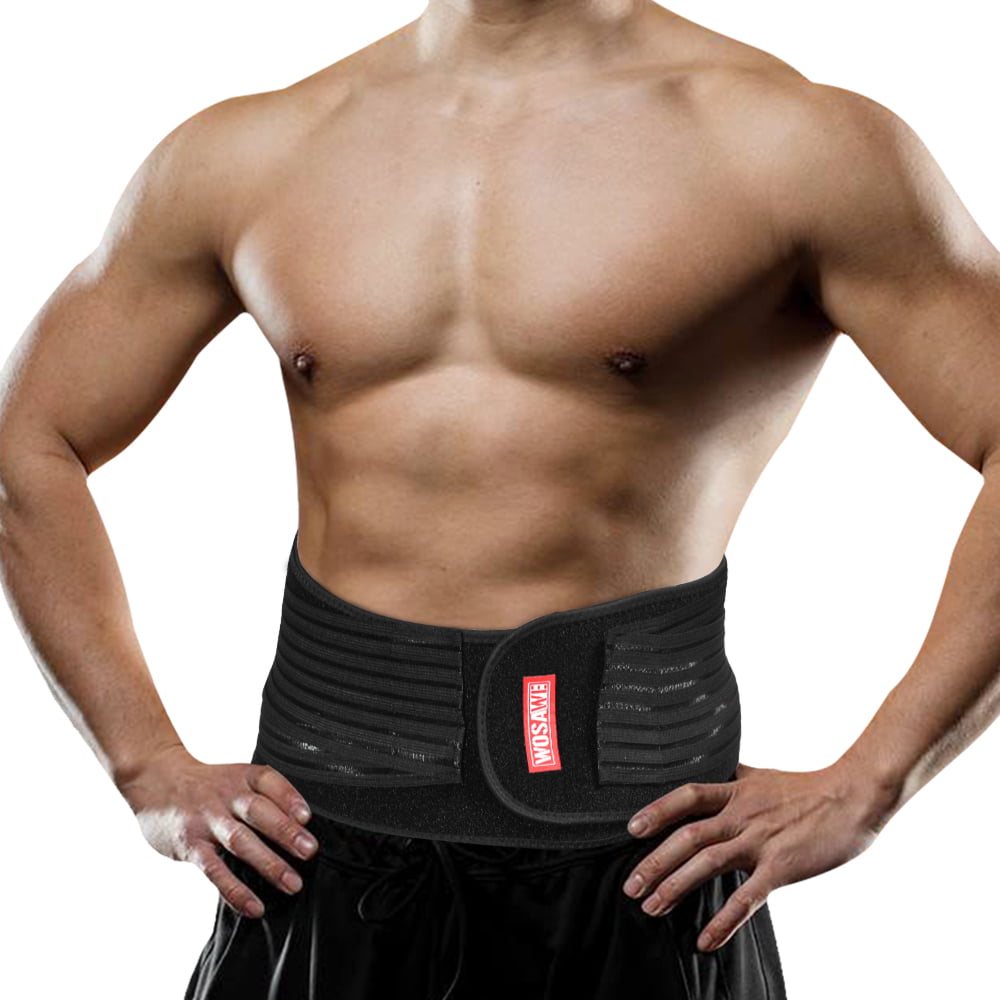 Lumbar Waist Support Lower Back Brace Exercise Body Shaper Gym Fitness Belt for Men and Women