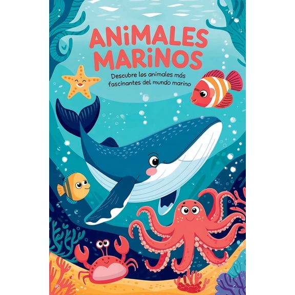 Libros de Animales Para Niños Animales Marinos: Descubre los animales más fascinantes del mundo marino. Aprende y despierta tu amor por la naturaleza , (Paperback)