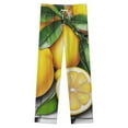 thumbnail image 4 of Fresh Lemons On Checkered Background Winter Female Pants Flannel High Waist Women Pants Lady Warm Straight Leg Plush Trousers, 4 of 7