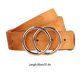 thumbnail image 4 of Qarigey Cinturón de mujer, accesorio de ropa de estilo Simple, adornos de ropa elegantes, cadenas de cintura, cinturones de femenina, adorno de Cinturones Dorado/Ante 95cm Qarigey AP009774-11B, 4 of 6
