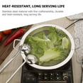 thumbnail image 3 of DEEPCRAFF Kitchen Accessory Stainless Steel Paella Pan for Seafood Hot Pot 1Set, 3 of 8