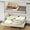 White, variant on Pull out Cabinet Organizer,Width (11"-16") and Depth (17"-24") Expandable With 3 Rails,No Drill Adjustable Slide out Drawers for Kitchen,Pantry,Adhesive Roll out Shelves,,Black