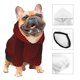 thumbnail image 3 of Balery Red Geometric Sudadera con Capucha para Perros Pequeños – Ropa para Mascotas, Disfraz para Perros y Gatos, Ideal para Fiestas y Cosplay-Large, 3 of 7