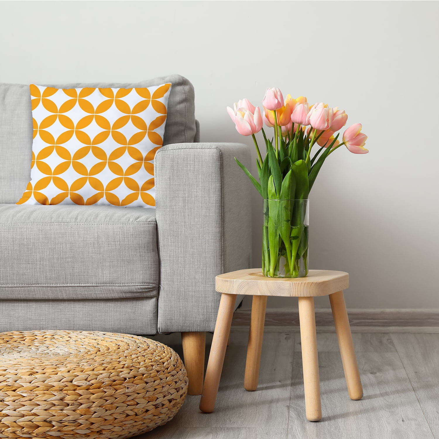 20" x 20" Simply Daisy Eye Opener Decorative Throw Pillow