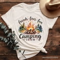 thumbnail image 6 of Camping Crew Campfire T-Shirt, Friends Fires Fun Outdoor Tee, 6 of 6