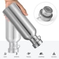 thumbnail image 5 of Neihepal 32oz Single Wall Stainless Steel Water Bottle with Handle, BPA Free, 4 Pack, 5 of 7