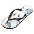 thumbnail image 2 of Unisex Comfort Flip Flops Summer Thong Sandals Non Slip Soles Flip Flop for Beach, Pool, and Daily Wear Carton Owls XS, 2 of 8