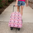 thumbnail image 6 of Wildkin Kids Rolling Luggage for Boys & Girls, Perfect for School & Overnight Travel, Carry-On Size (Horses in Pink), 6 of 7