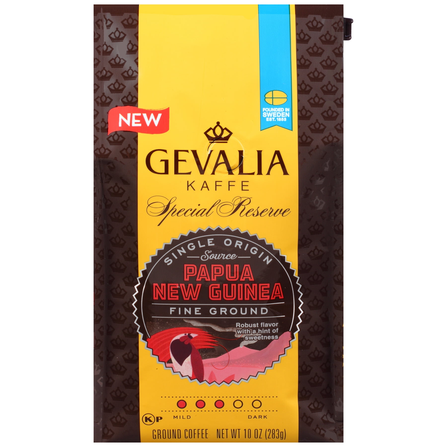 Gevalia Kaffe Fine Ground Coffee Papua New Guinea, 10.0 OZ