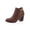 Cognac Sm2, variant on Womens Masrinaa Faux Leather Almond Toe Ankle Boots