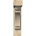 thumbnail image 2 of Ekena Millwork 5 1/2"W x 24"D x 24"H Olympic Block Smooth Bracket w/ Offset Brace, Douglas Fir, 2 of 25