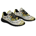 thumbnail image 6 of BEE Bee Safe Bee Kind Bee Loving Bee Stong Bee Happy Shoes Sneakers Black Size 7, 6 of 7