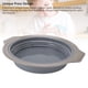 thumbnail image 4 of Portor De Pastel Plegable, Molde Para Hornear De Silicona, Herramienta De Cocina De Diseño De Prensa Fácil De Desmoldar Para Panadero Con Espacio Para Ahorrar Espacio, 4 of 7