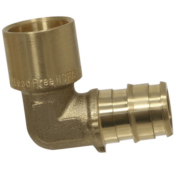 2 Pcs XFITTING Pex A 1/2 Inch x 1/2 Inch Male Elbow Sweat, 30-1-3=2XX
