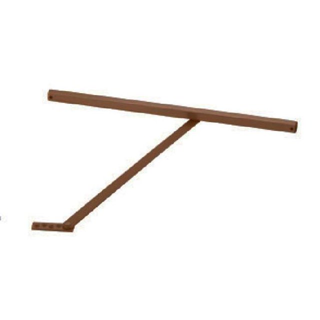 Medium Duty Surface Overhead Stop, Oil Rubbed Bronze - Size 4