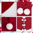 thumbnail image 6 of Christmas Tree Skirt Tree Xmas Collar Christmas Decorations Rustic Tree Red Xmas Tree Ornaments For Soft Plush Mat For Decorations Holiday Party, 6 of 6