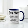 thumbnail image 4 of CafePress - Dog Mom Mug - 11 oz Ceramic Mug - Novelty Coffee Tea Cup, 4 of 4