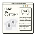 thumbnail image 2 of Custom Front & Back Printed T-Shirt, Add Your Text/Photo/Logo/Design, 100% Cotton Tee for Men, 2 of 9