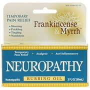 Frankincense & Myrrh Neuropathy Oil with Essential Oils for Pain Relief, 2 Fluid Ounces