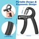 thumbnail image 4 of Ejercitador de manos Grip Strength Trainer AIXPI de 5 a 60 kg, color negro, 1 paquete, 4 of 6
