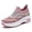 Pink 1, variant on Women's Shoes, Flyknit Upper, Casual Trend, Skin Friendly Breathable Insole, Sole Height 5.5CM, Lightweight and Comfortable, Multi Functional Casual Shoes