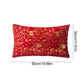 thumbnail image 3 of NWOKYZGH Christmas Lumbar Pillow Cover 12x20 Christmas Decorations Soft Plush Xmas theme Throw Pillow Covers Winter Xmas Home Bedroom Sofa Decor, 3 of 6