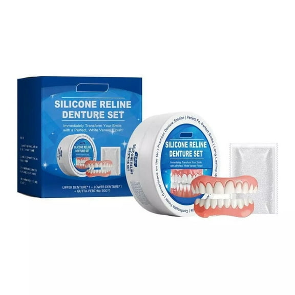 Silicone Reline Denture Set Denture Silicone Reline Kit Soft Denture Reline Kit