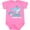 Raspberry, variant on Inktastic My Great Grandma Loves Me with Cute Sharks Boys or Girls Baby Bodysuit