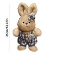 thumbnail image 3 of Large Easter Bunny Plush Toy for Spring Home Decor, Soft Stuffed Bunny with Festive Colors, Decorative Plush Animal for Seasonal Display and Cozy Home Decor, 3 of 6