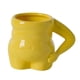 thumbnail image 1 of Taza de café, taza de té, taza de cerámica de 400 ml, regalo único para mamá, taza de porcelana, taza de la mañana Amarillo, 1 of 9