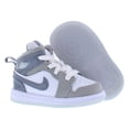 thumbnail image 4 of Toddler's Jordan 1 Mid SE White/Cool Grey-Medium Grey (HF3195 100) - 6, 4 of 4