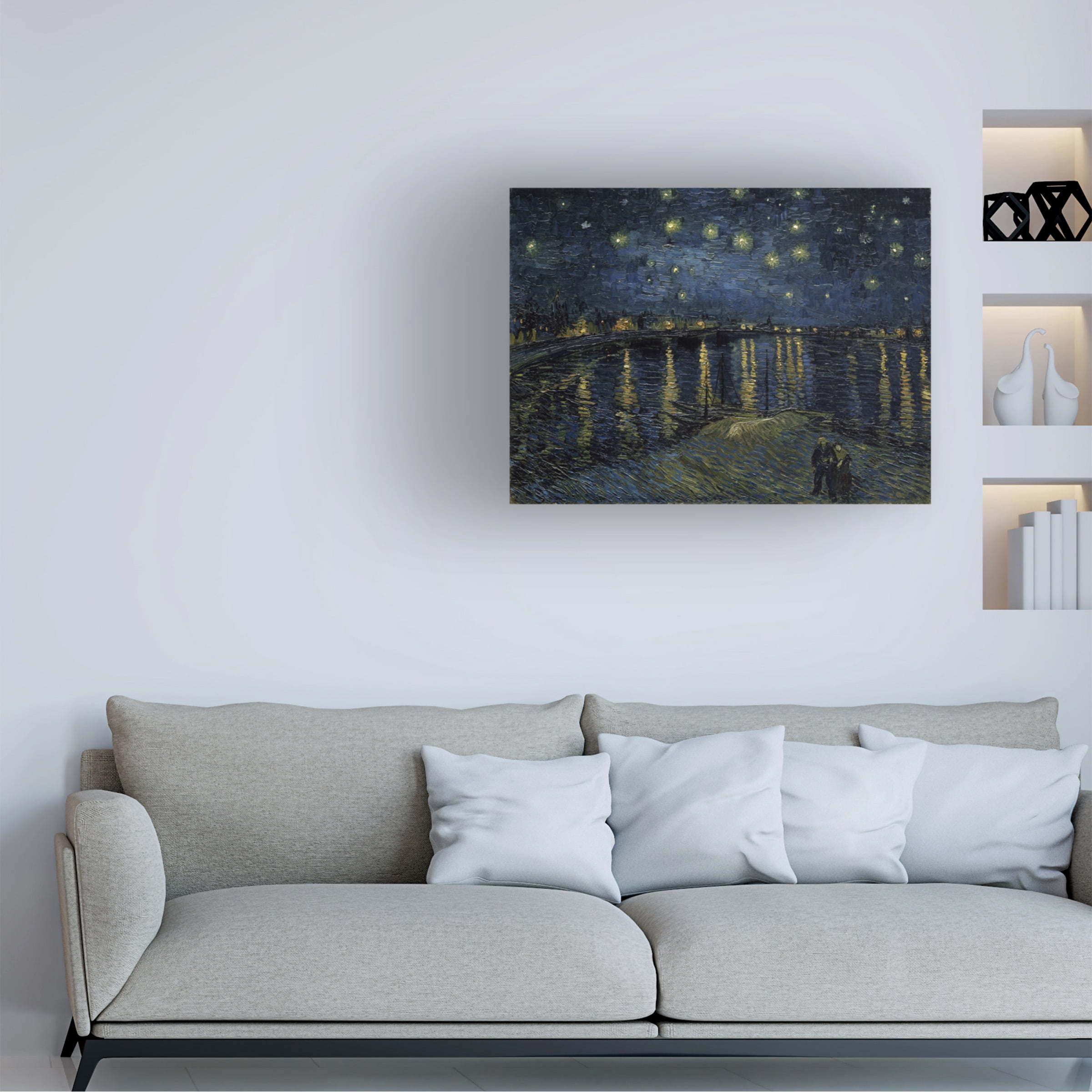 Vincent van Gogh 'The Starry Night II' Canvas Art