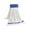 White, variant on Superfiber Tube Mop Head 6 Inch High Absorption Replacement for Home and Commercial Use