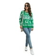 thumbnail image 7 of Uvplove Women's Christmas Ugly Sweater Knit Casual Pullovers Christmas Sweaters For Women,US Size Medium in Christmas Tree Green, 7 of 7