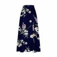 thumbnail image 5 of WXLWZYWL Maxi Skirts for Women Ankle Length Skirt Casual Long Skirt High Waisted Maxi Skirt Reg and Plus Size Skirt Long Skirt with Pockets, 5 of 5