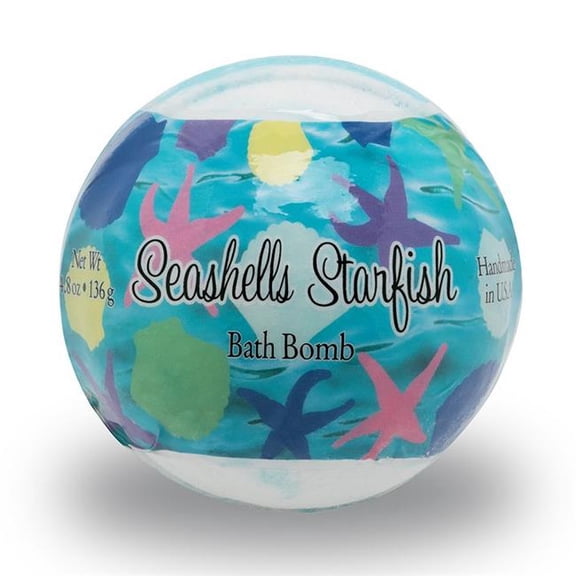 Primal Elements  Seashell & Starfish 4.8 oz. Bath Bomb