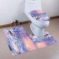 thumbnail image 2 of 7PCS Christmas Bath Mat Set Colorful Printing Non Slip Bathroom Rug with Contour Rug & Lid Toilet Cover, 2 of 5