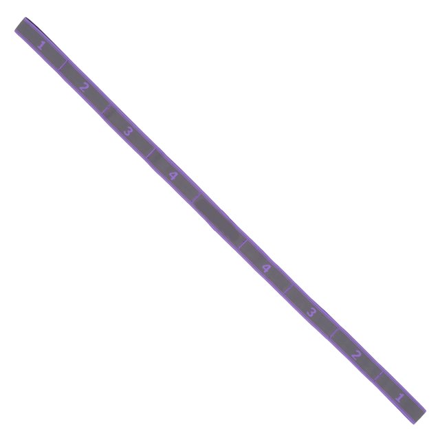 Sangle Extensible de Yoga, Bande Extensible Haute Élasticité pour Exercice de Yoga Entraînement Physique Danse Violet Gris