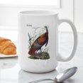 thumbnail image 6 of CafePress - Audubon Wild Turkey Bird Large Mug - 15 oz Ceramic Large White Novelty Mug, 6 of 6